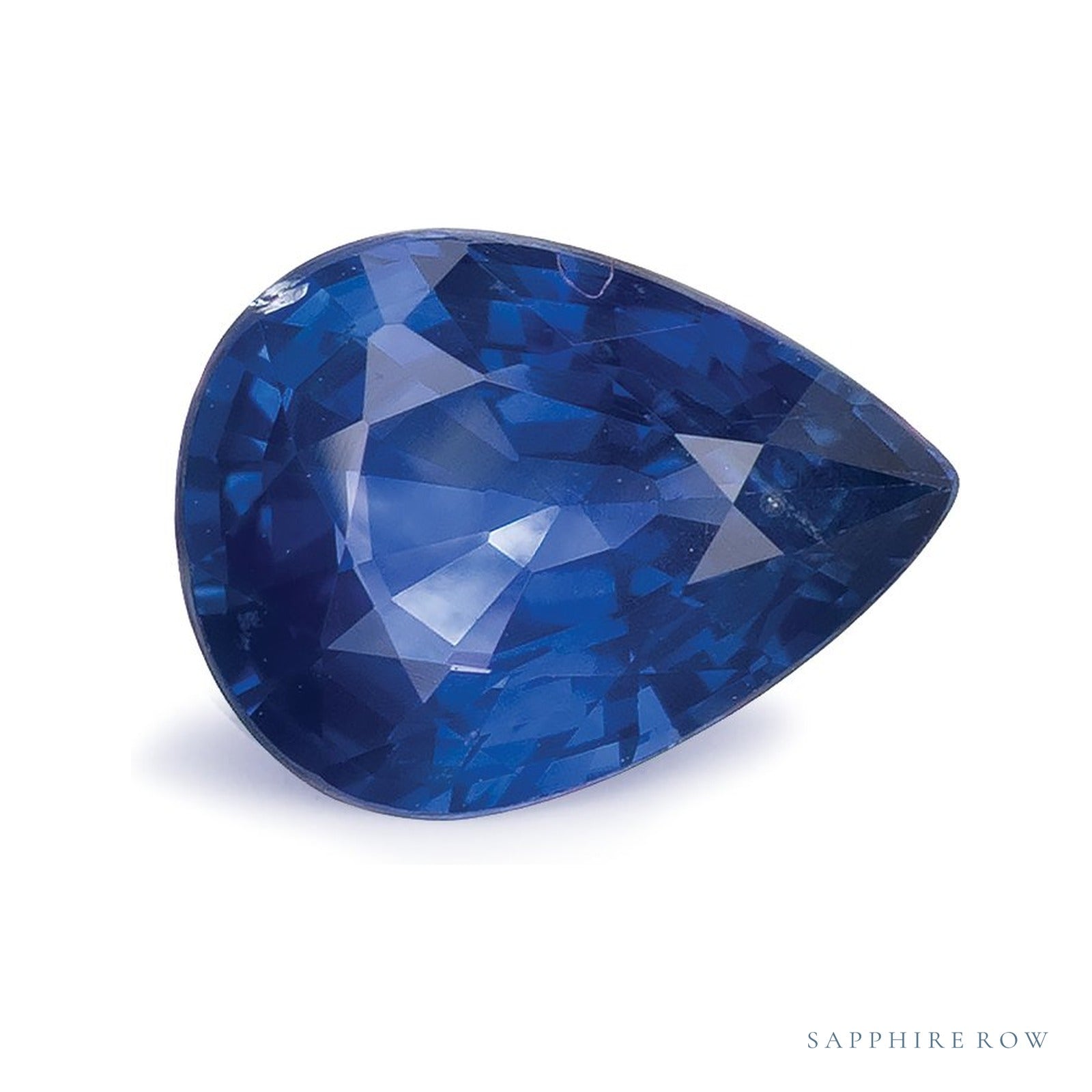 1.14 ct Pear Natural Sapphire — Sapphire Row · cut4