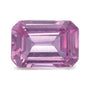 1.12 ct natural pink sapphire from Sri Lanka, emerald cut | Sapphire Row · cut7