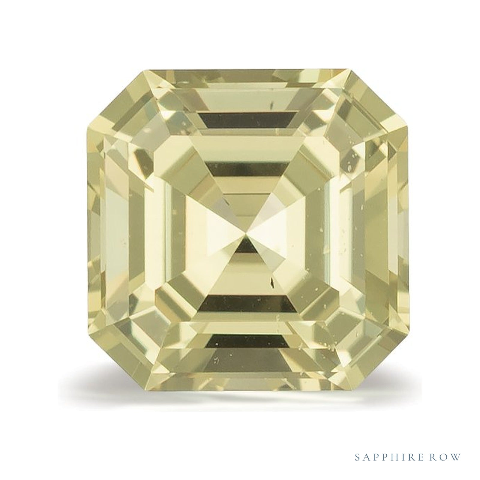 1.10 ct Asscher Natural Sapphire — Sapphire Row · cut4