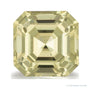 1.10 ct natural yellow sapphire from Madagascar, asscher cut | Sapphire Row · cut7