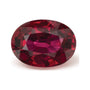 1.06 ct natural red ruby from Mozambique, oval cut | Sapphire Row · cut7