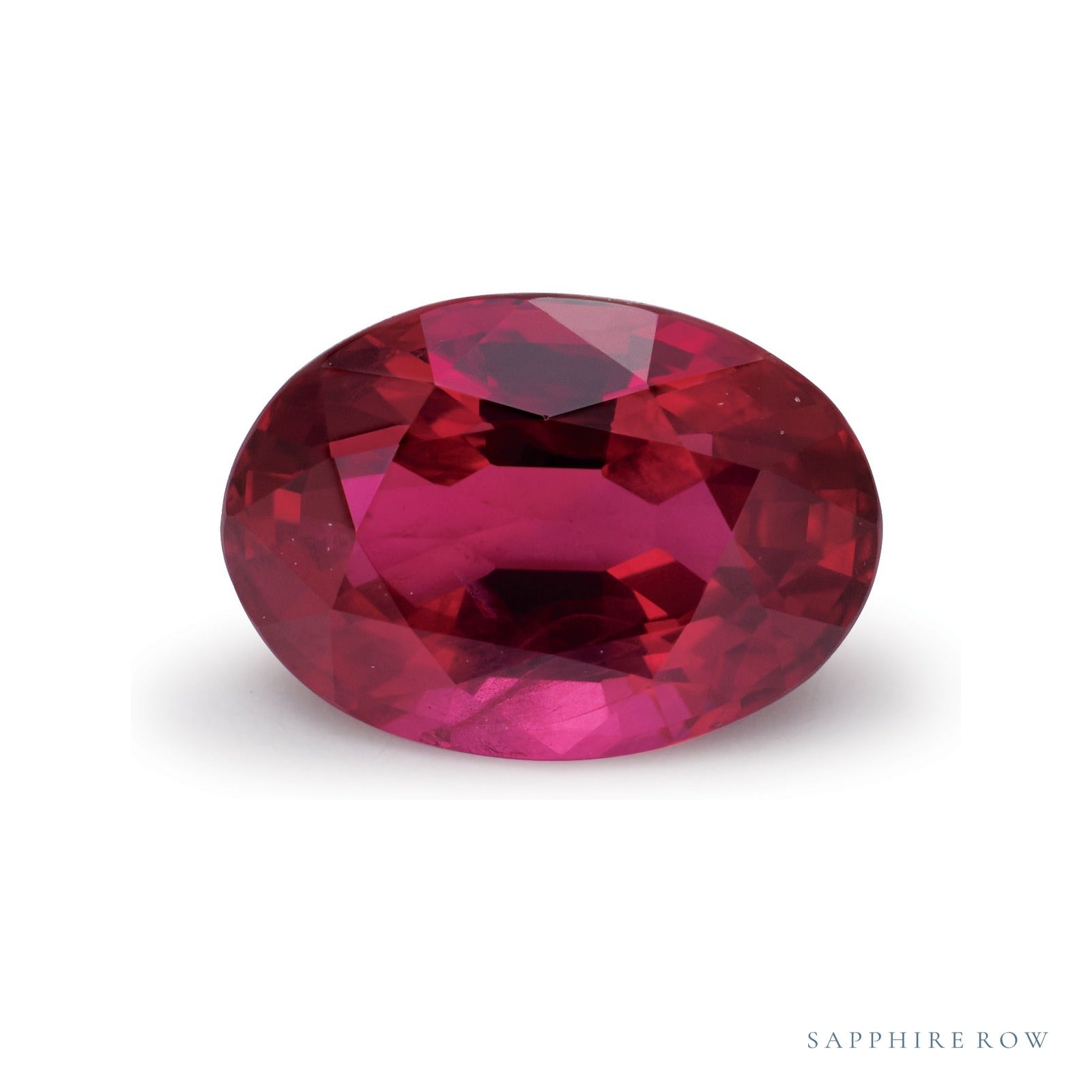 1.05 ct Oval Natural Ruby — Sapphire Row · cut4