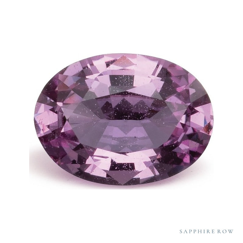 1.02 ct natural pink sapphire from Madagascar, oval cut | Sapphire Row · cut6