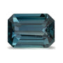 1.01 ct natural teal sapphire from Mozambique, emerald cut | Sapphire Row · cut7