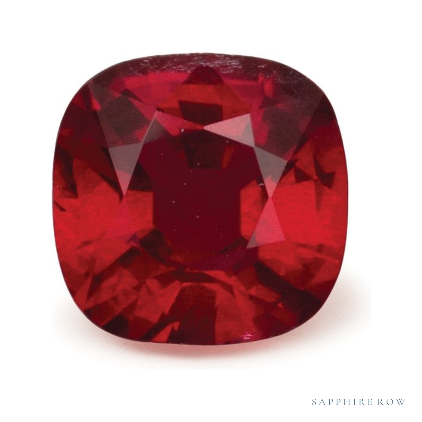 1.00 ct Cushion Natural Ruby — Sapphire Row · cut4