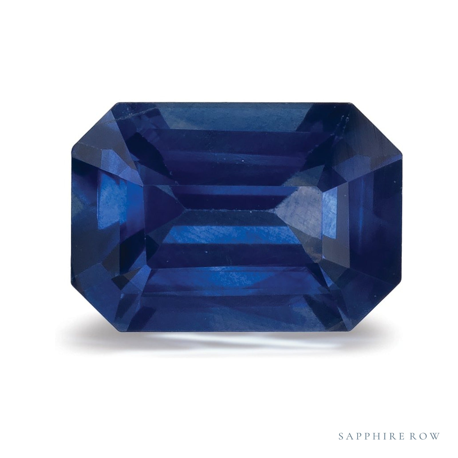 0.98 ct Emerald Natural Sapphire — Sapphire Row · cut4
