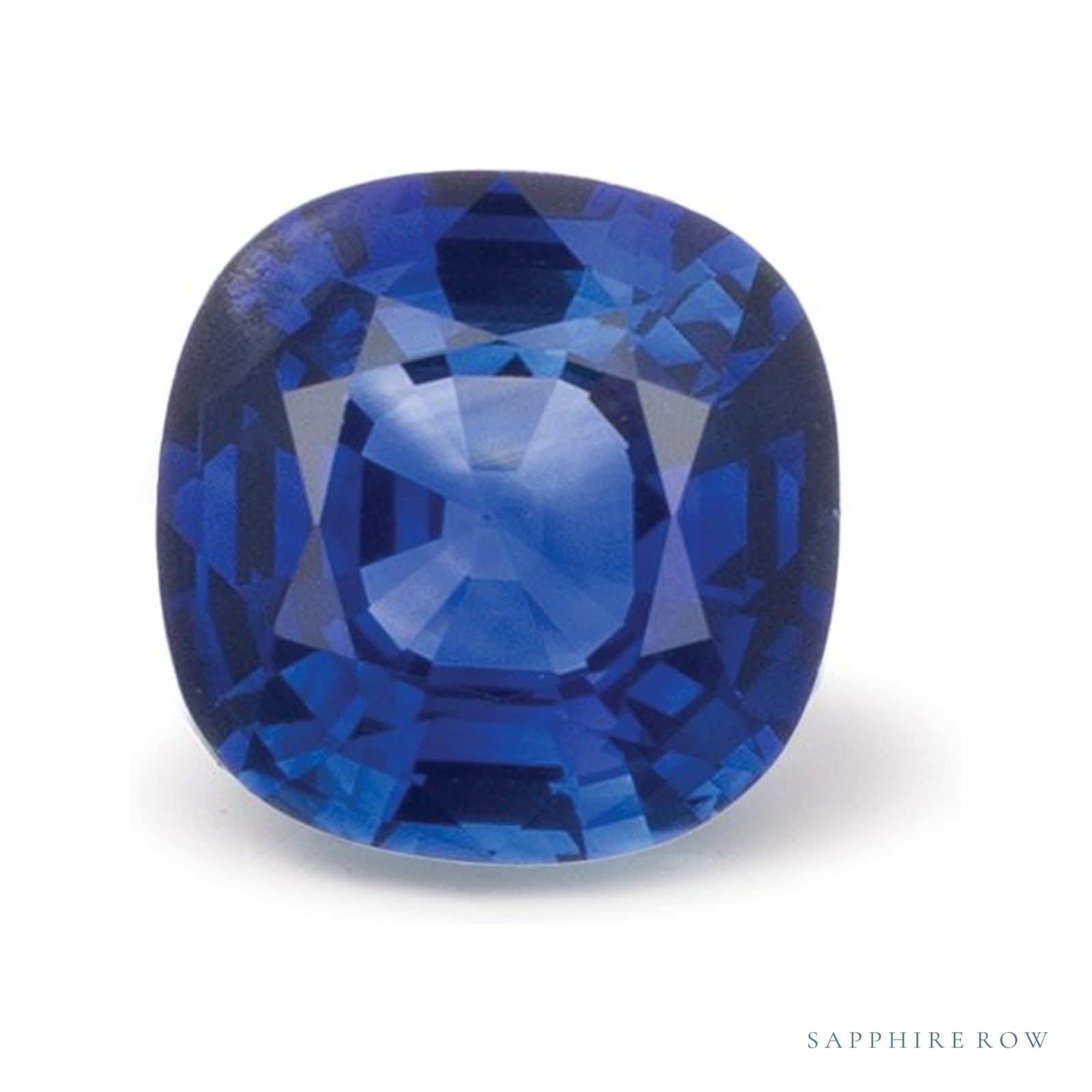 0.96 ct Cushion Natural Sapphire — Sapphire Row · cut4