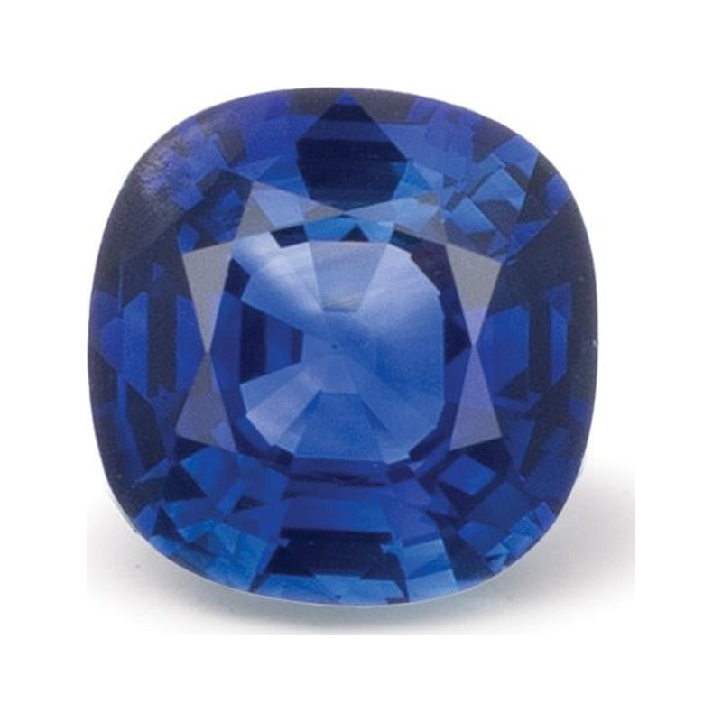 0.96 ct natural blue sapphire from Sri Lanka, cushion cut | Sapphire Row · cut7