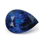 0.93 ct natural blue sapphire from Sri Lanka, pear cut | Sapphire Row · cut7