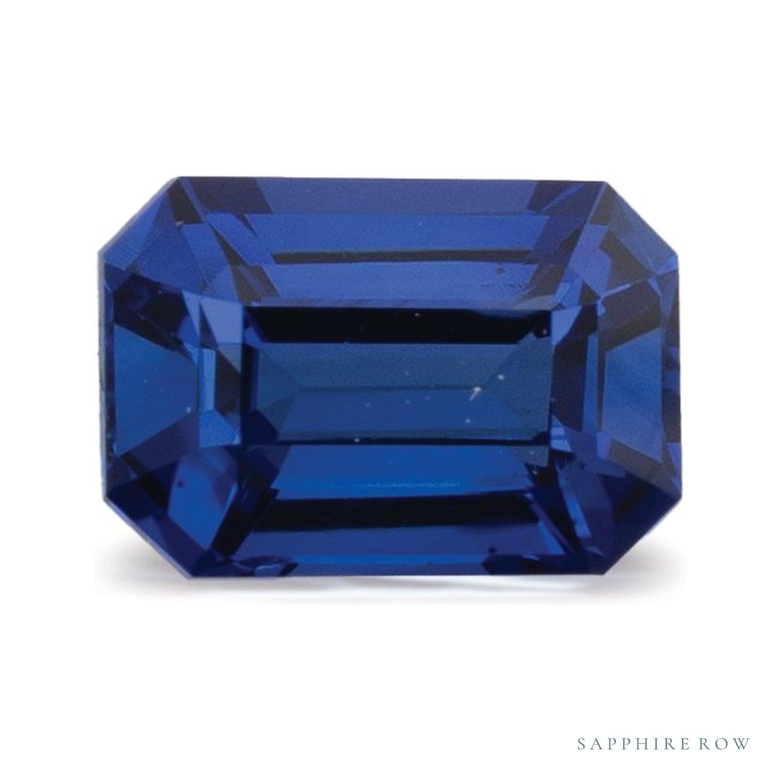 0.93 ct Emerald Natural Sapphire — Sapphire Row · cut4