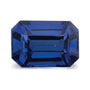 0.93 ct natural blue sapphire from Sri Lanka, emerald cut | Sapphire Row · cut7