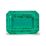 0.87 ct natural green emerald from Zambia, emerald cut | Sapphire Row · cut7