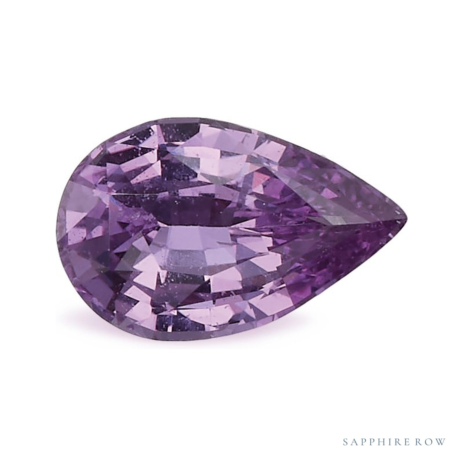 0.85 ct natural pink sapphire from Madagascar, pear cut | Sapphire Row · cut4