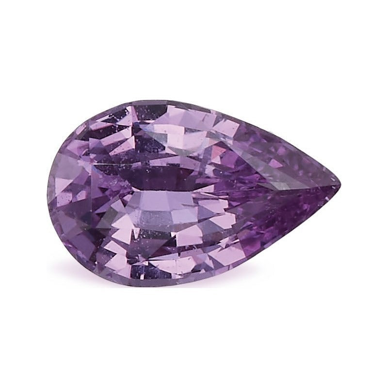 0.85 ct natural pink sapphire from Madagascar, pear cut | Sapphire Row · cut7