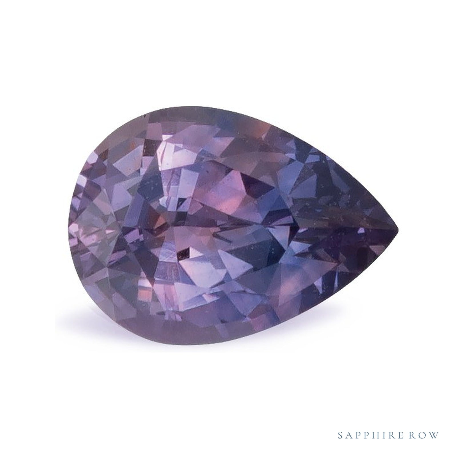 0.85 ct Pear Natural Sapphire — Sapphire Row · cut4
