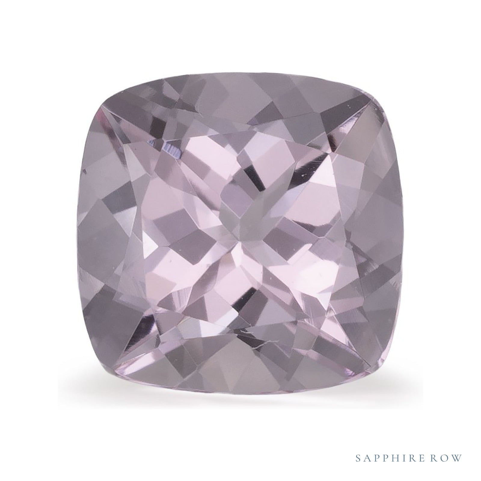 0.79 ct Cushion Natural Morganite — Sapphire Row · cut4