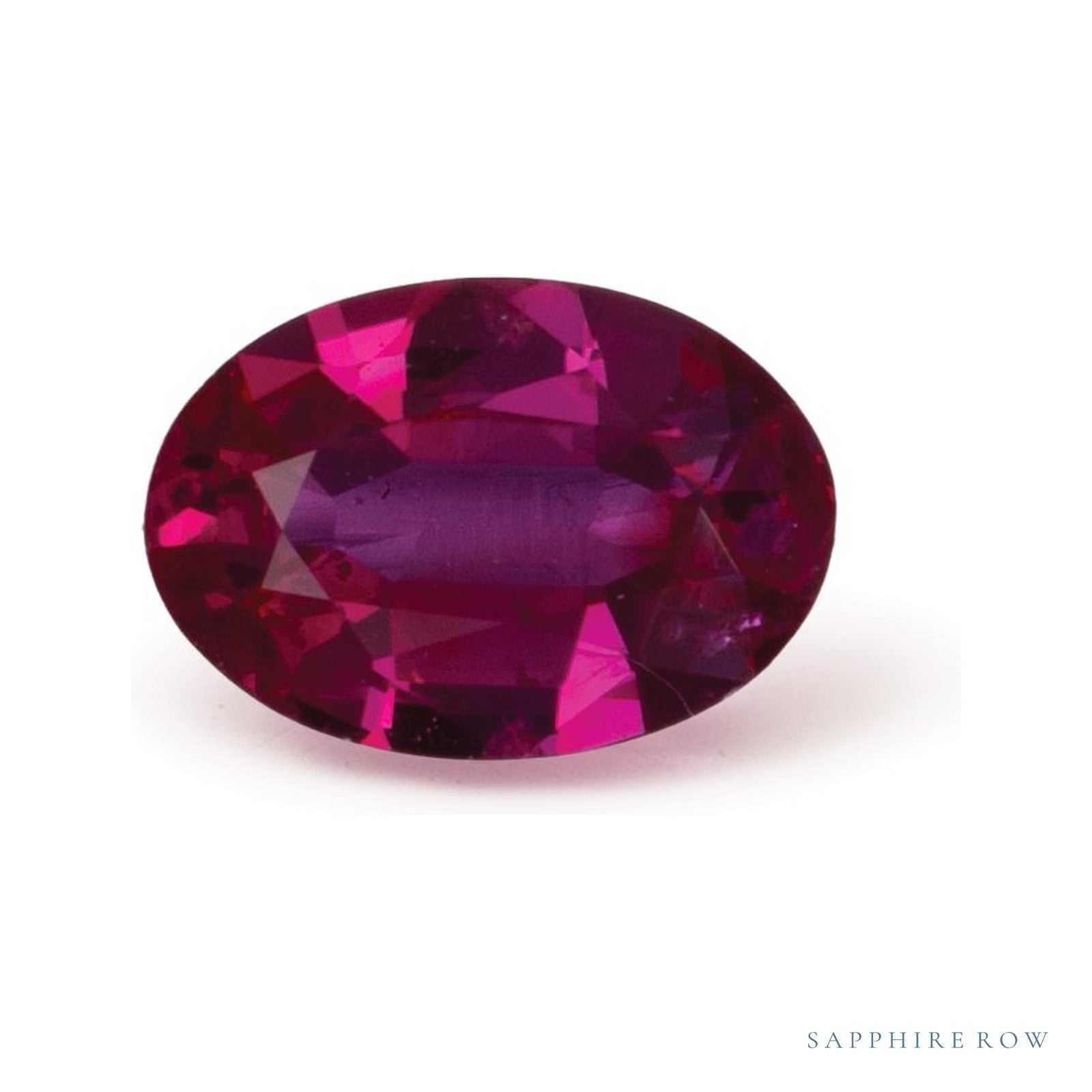 0.74 ct Oval Natural Ruby — Sapphire Row · cut4