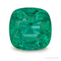 0.73 ct Cushion Natural Emerald — Sapphire Row · cut4