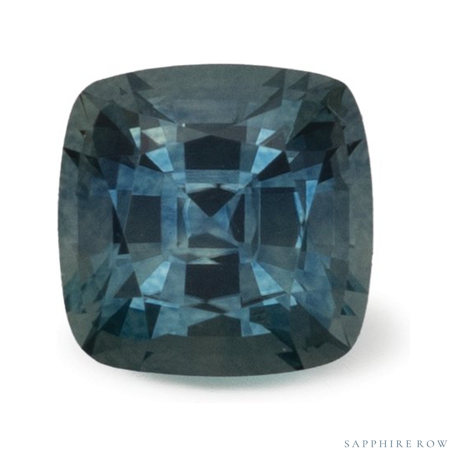 0.70 ct Cushion Natural Sapphire — Sapphire Row · cut4