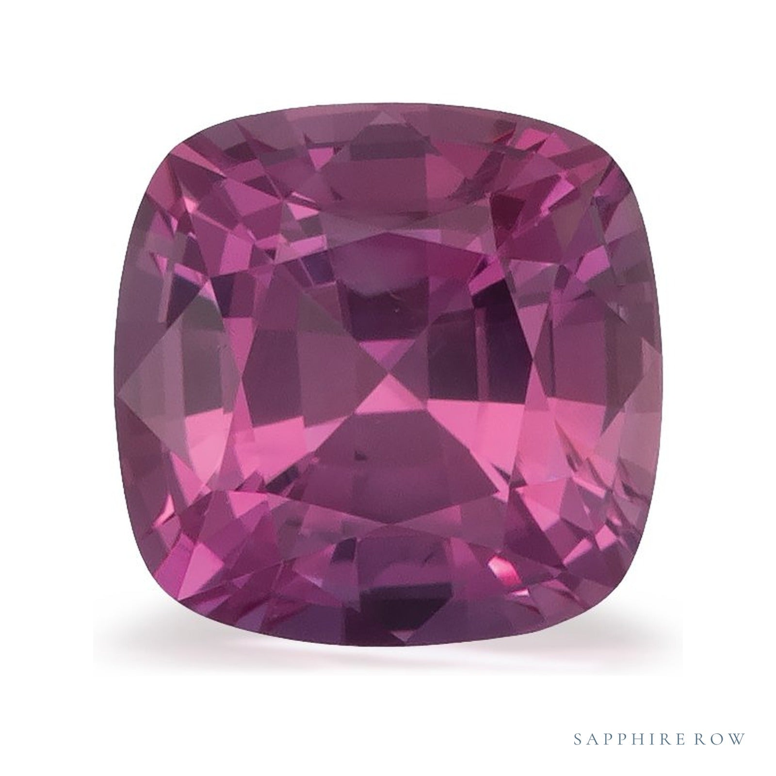 0.68 ct Cushion Natural Sapphire — Sapphire Row · cut4