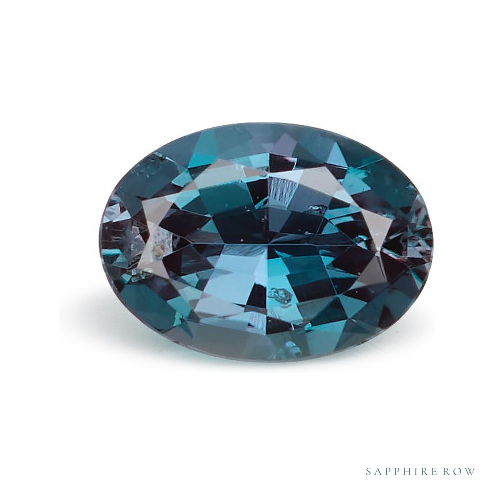 0.63 ct Oval Natural Alexandrite — Sapphire Row · cut4