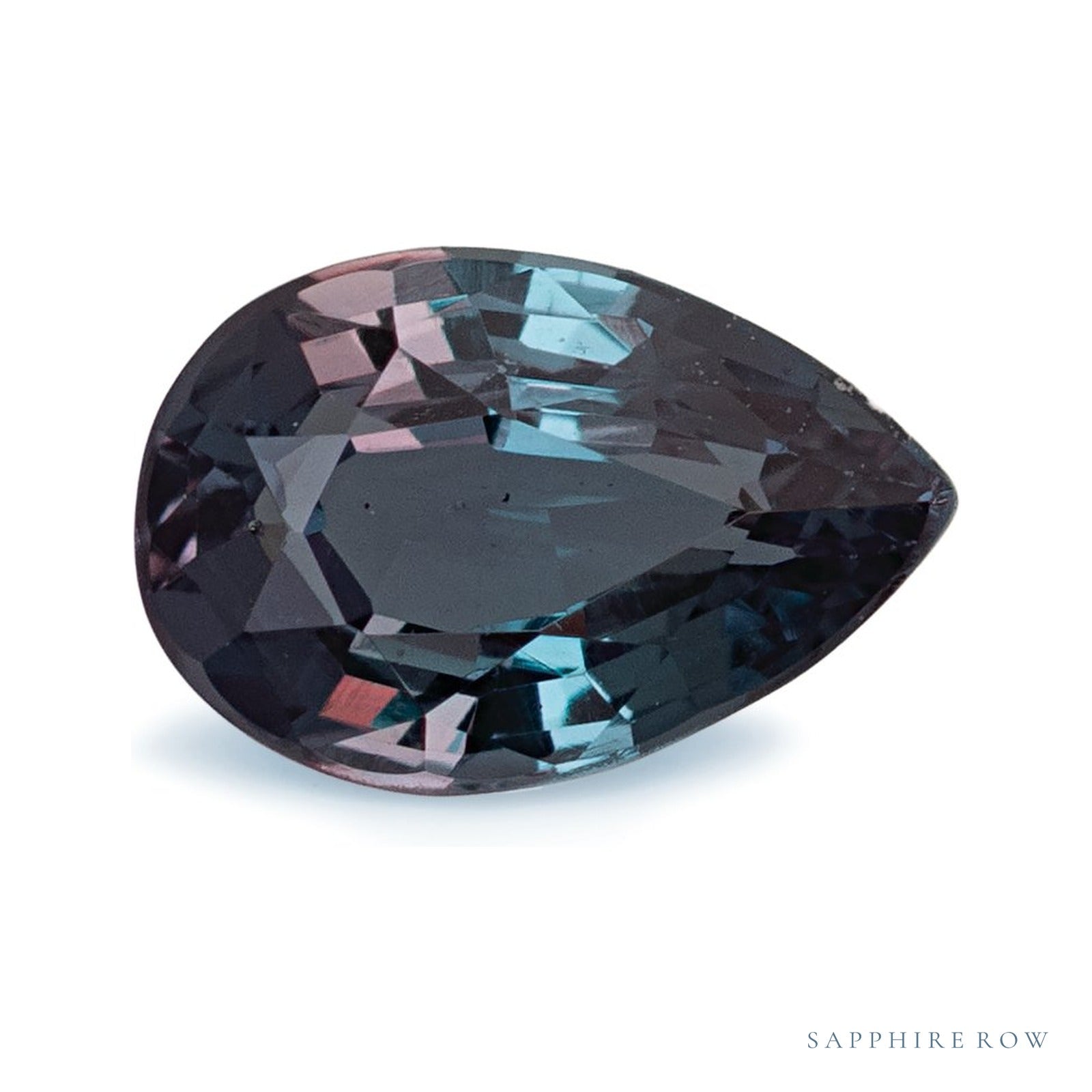 0.50 ct Pear Natural Alexandrite — Sapphire Row · cut4