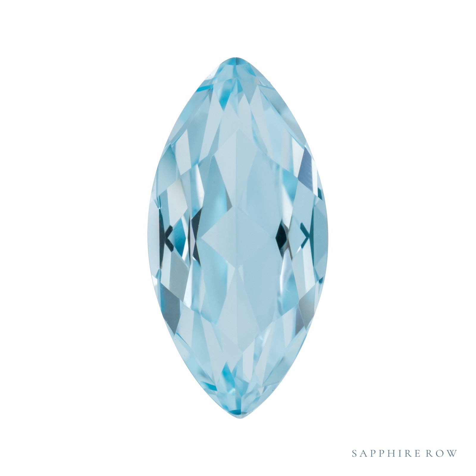 8 x 4 mm Marquise Lab-Grown Sapphire — Sapphire Row · cut4