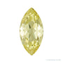 12x6 mm lab-grown yellow sapphire, marquise cut | Sapphire Row · cut4
