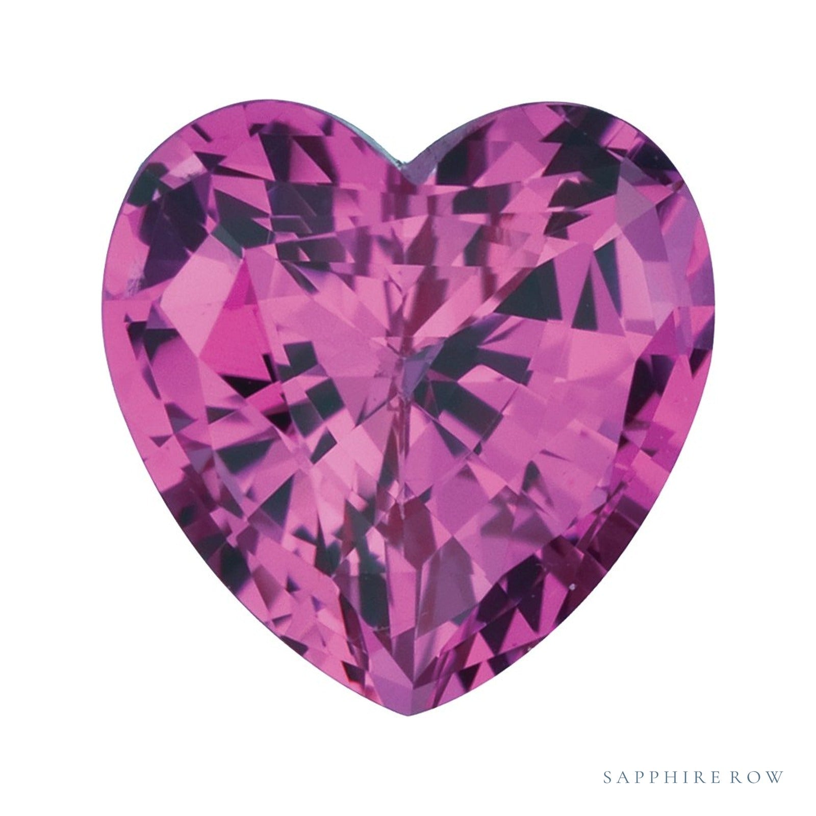 6 mm Heart Lab-Grown Sapphire — Sapphire Row · cut4
