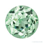 7 mm lab-grown mint green sapphire, round cut | Sapphire Row · cut4