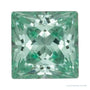 3.5 mm Square Lab-Grown Sapphire — Sapphire Row · cut4