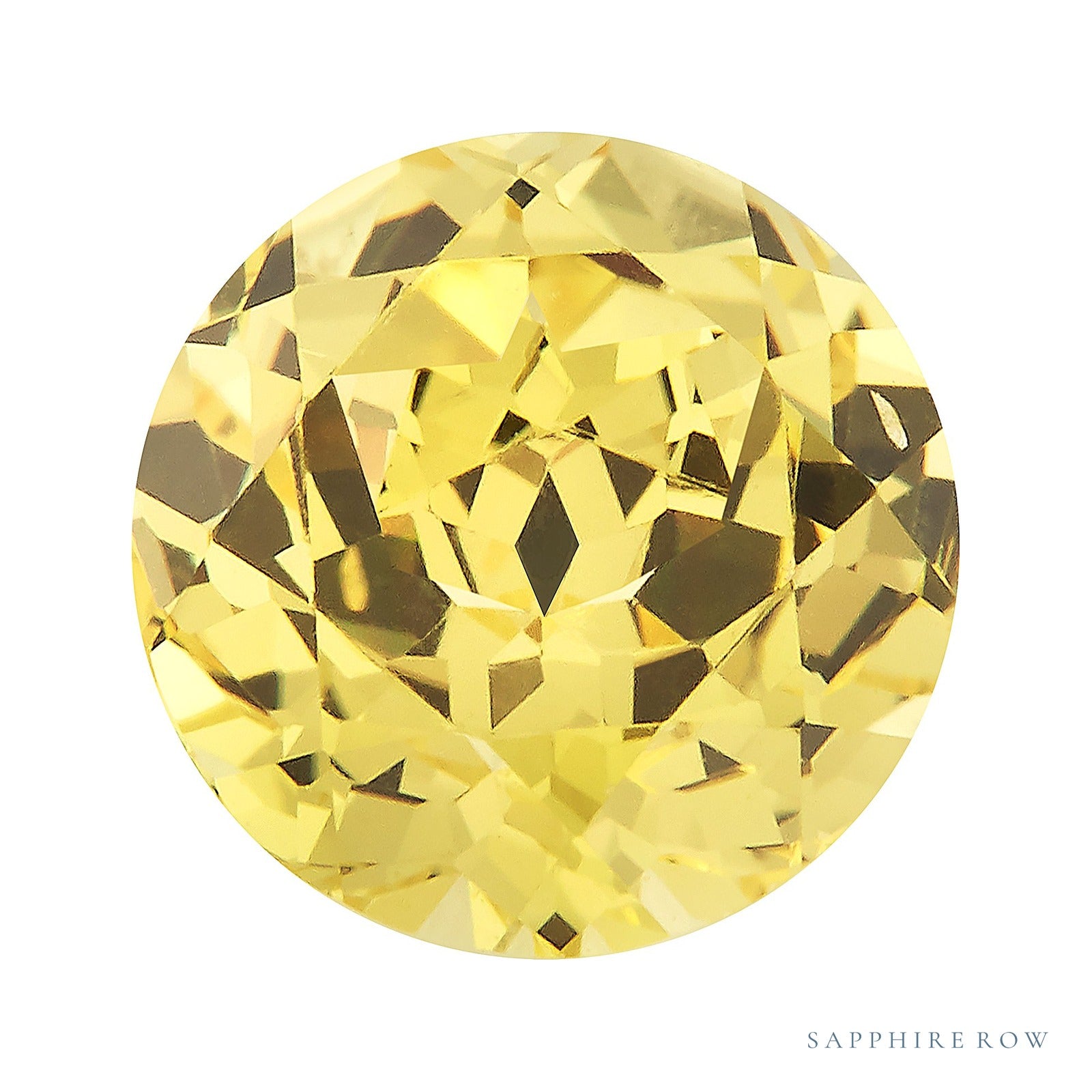 4 mm Round Lab-Grown Sapphire — Sapphire Row · cut4