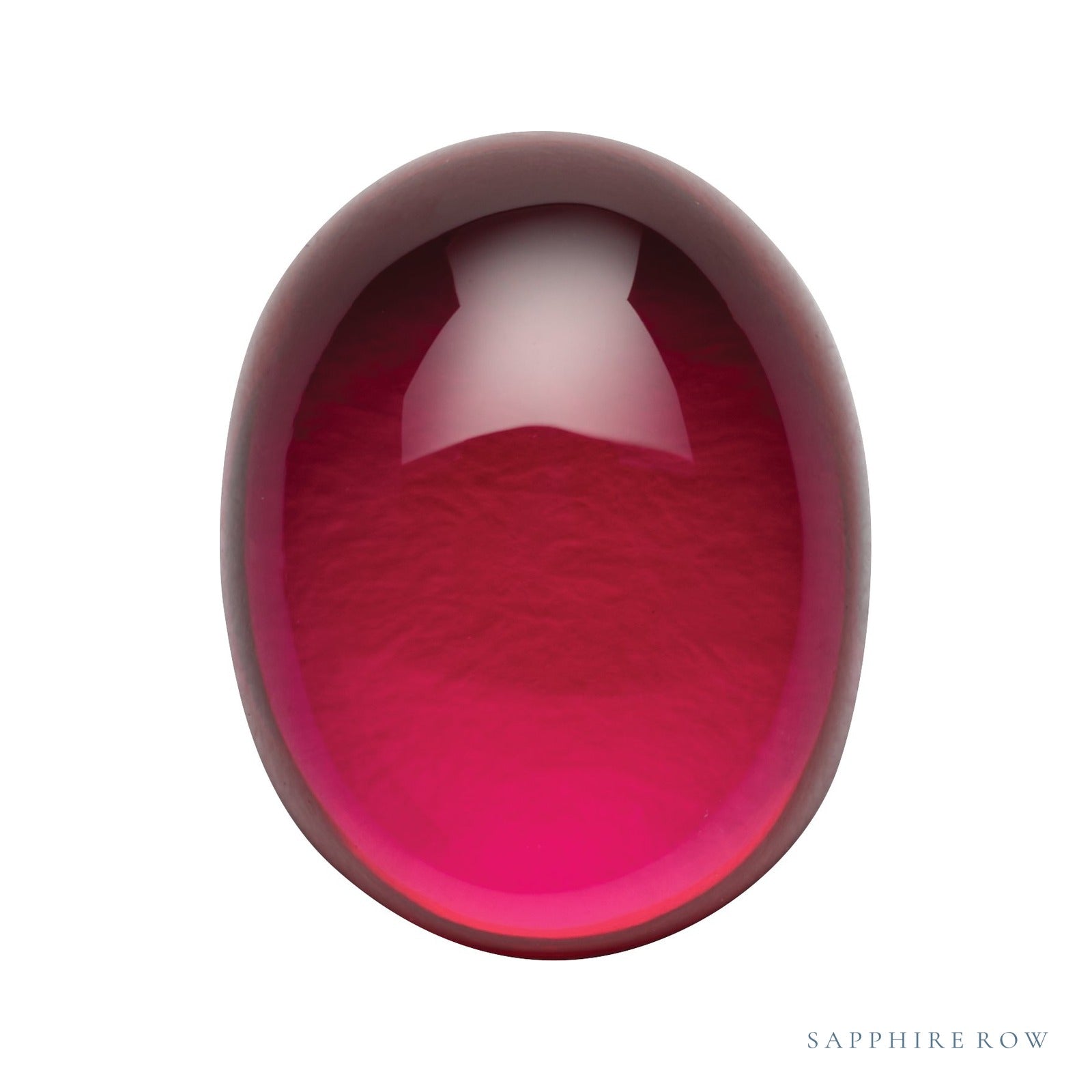 8x6 mm lab-grown red ruby, oval cut | Sapphire Row · cut4 · cut5
