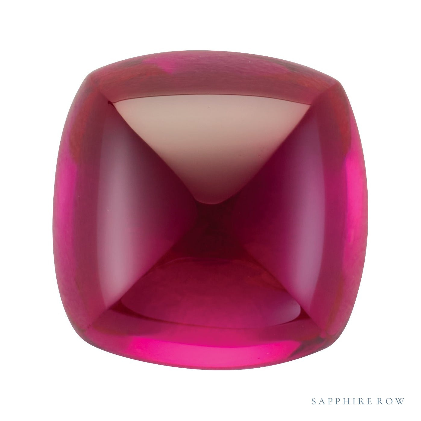 6 mm lab-grown red ruby, cushion cut | Sapphire Row · cut4 · cut5