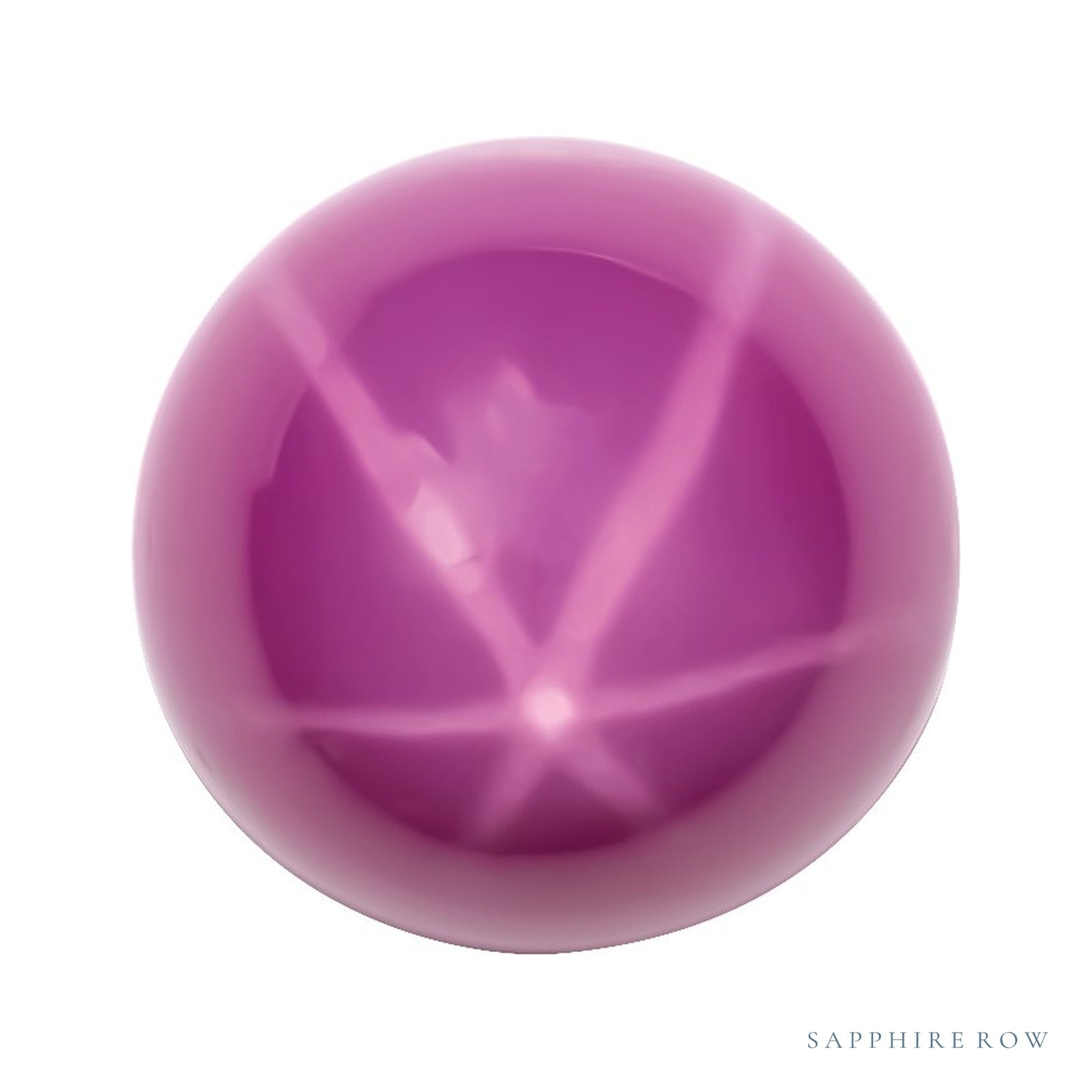 6 mm Round Lab-Grown Ruby — Sapphire Row · cut4