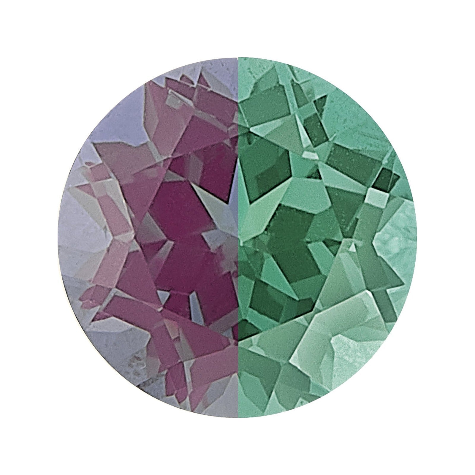 6 mm lab-grown color change alexandrite, round cut | Sapphire Row · cut7