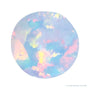 3.5 mm Round Lab-Grown Opal — Sapphire Row · cut4