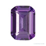 7x5 mm lab-grown purple amethyst, emerald cut | Sapphire Row · cut4