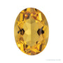 8 x 6 mm Oval Lab-Grown Citrine — Sapphire Row · cut4