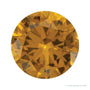 3.5 mm Round Lab-Grown Citrine — Sapphire Row · cut4