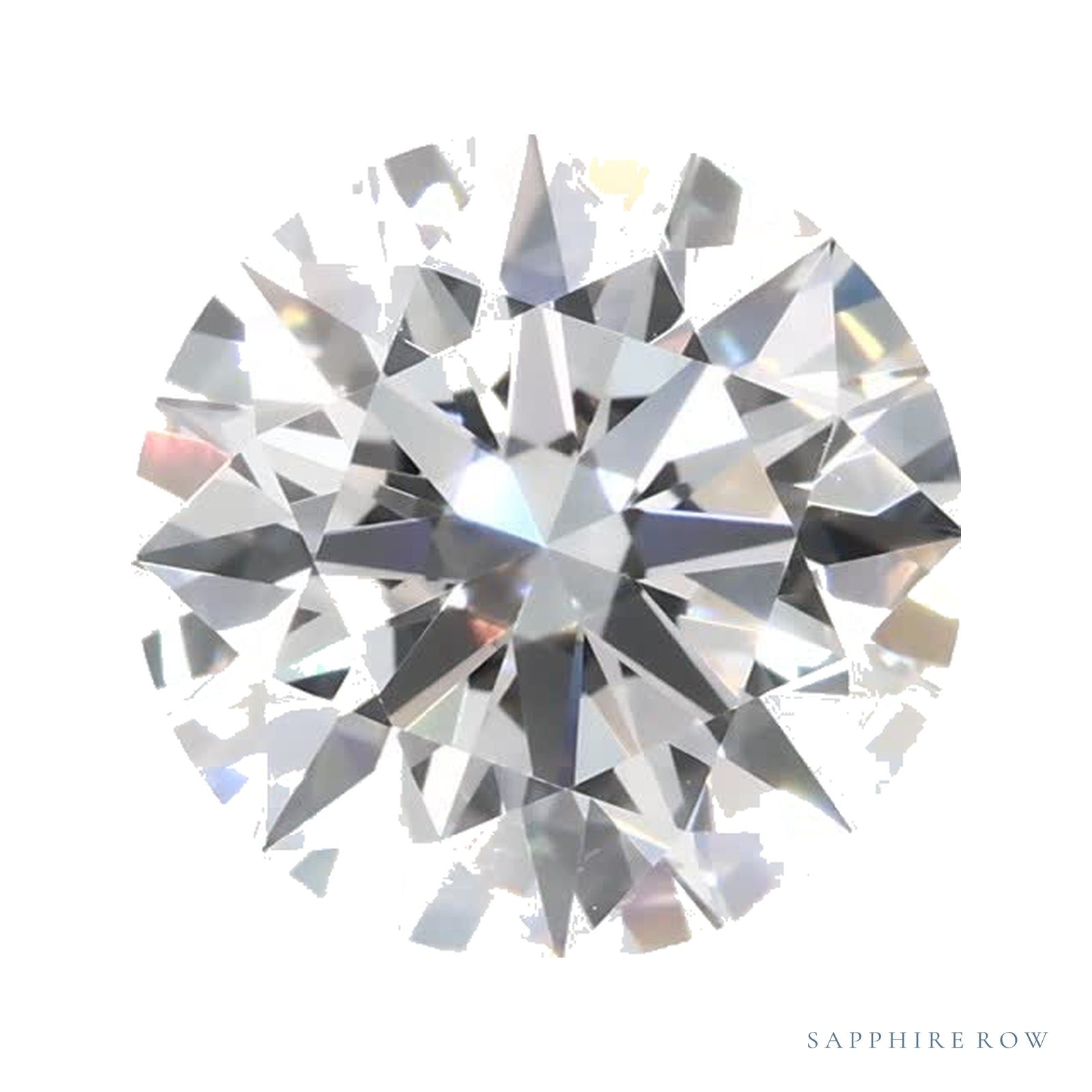 2.05 ct Round Lab-Grown Diamond – E VS1 — Sapphire Row · cut · cut3 · cut4