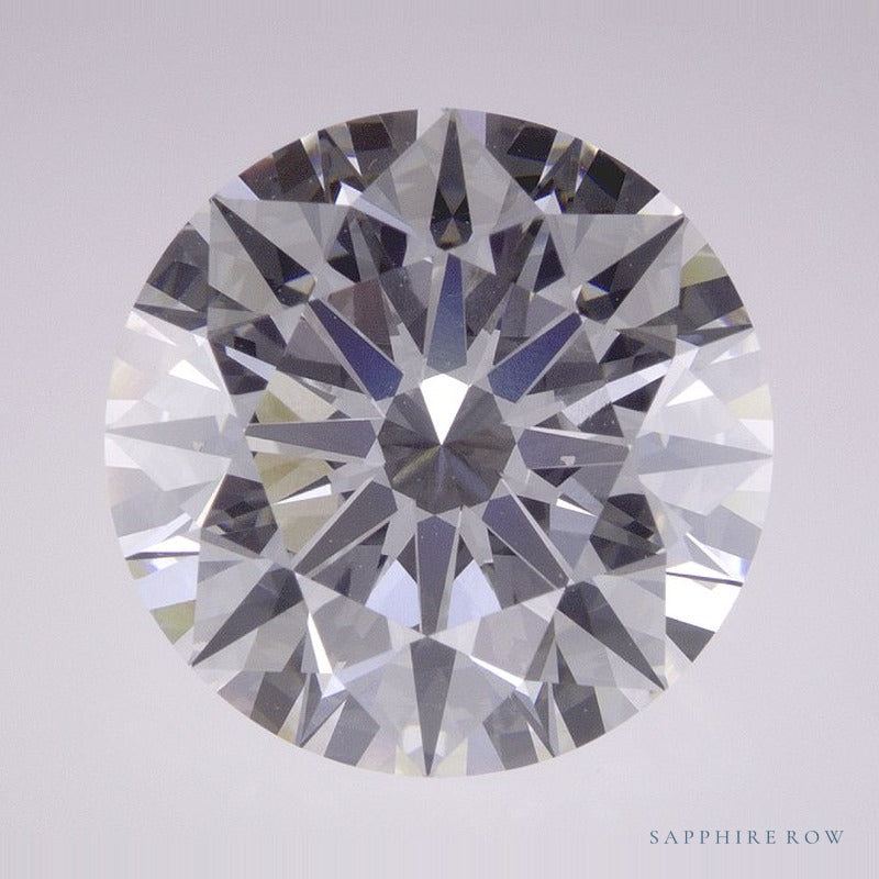 8.85 ct lab-grown diamond, round cut | Sapphire Row · cut7