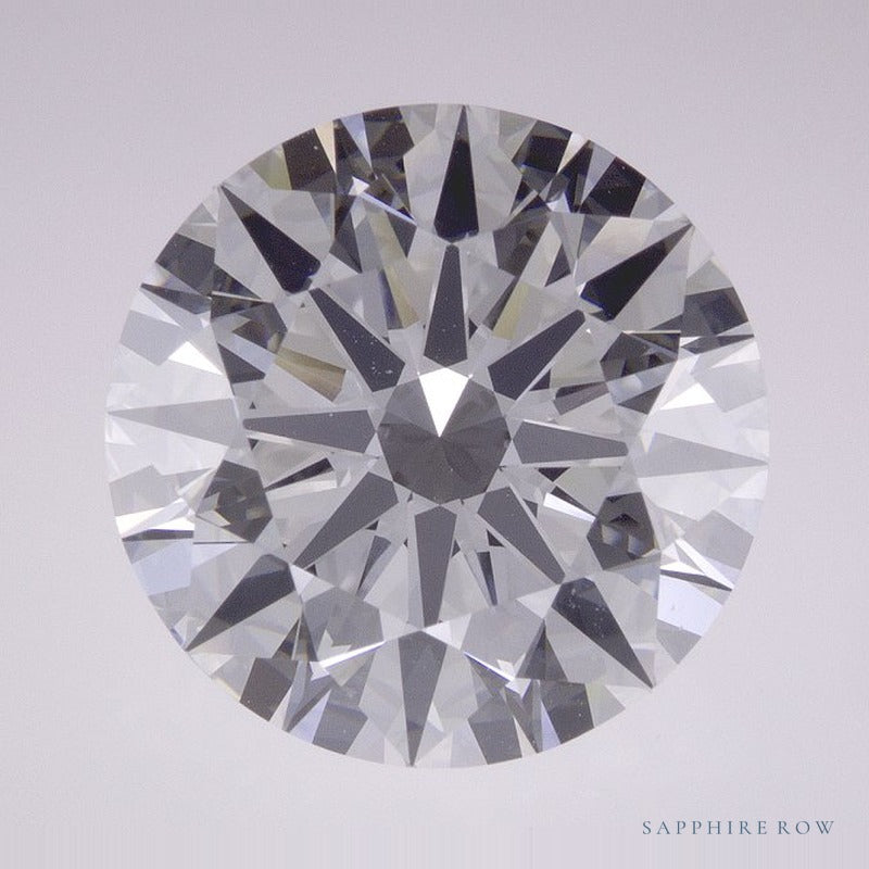 8.53 ct lab-grown diamond, round cut | Sapphire Row · cut7