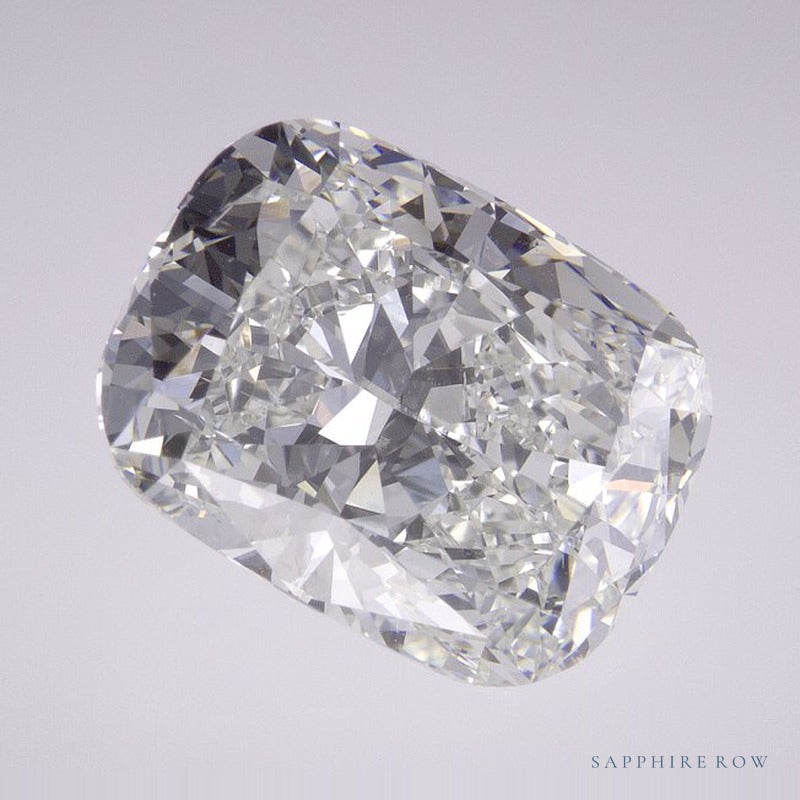 7.12 ct natural diamond, elongated cushion cut | Sapphire Row · cut7