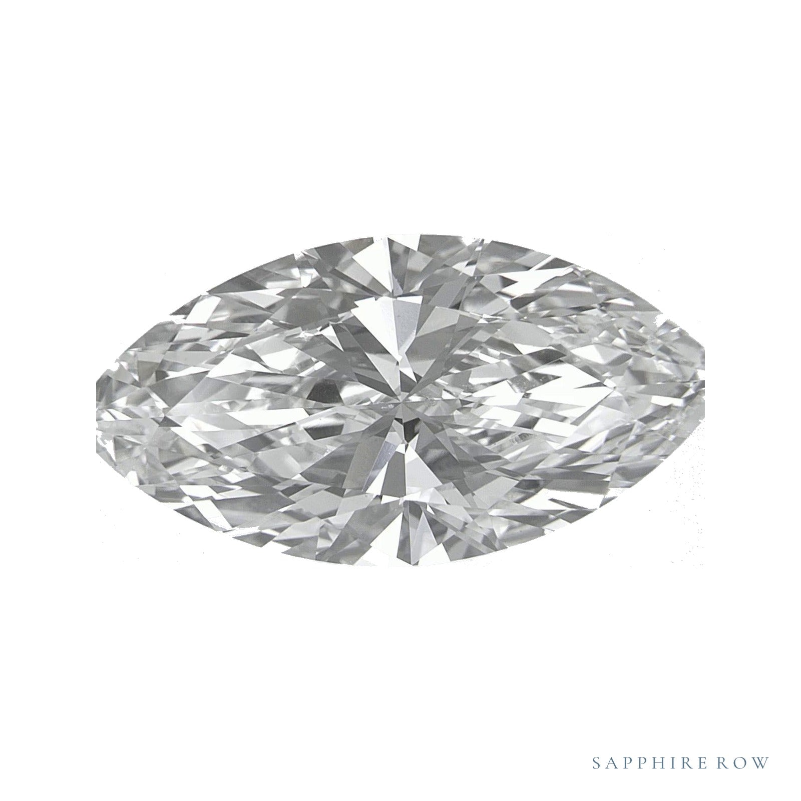 7.04 ct lab-grown diamond, marquise cut | Sapphire Row · cut4