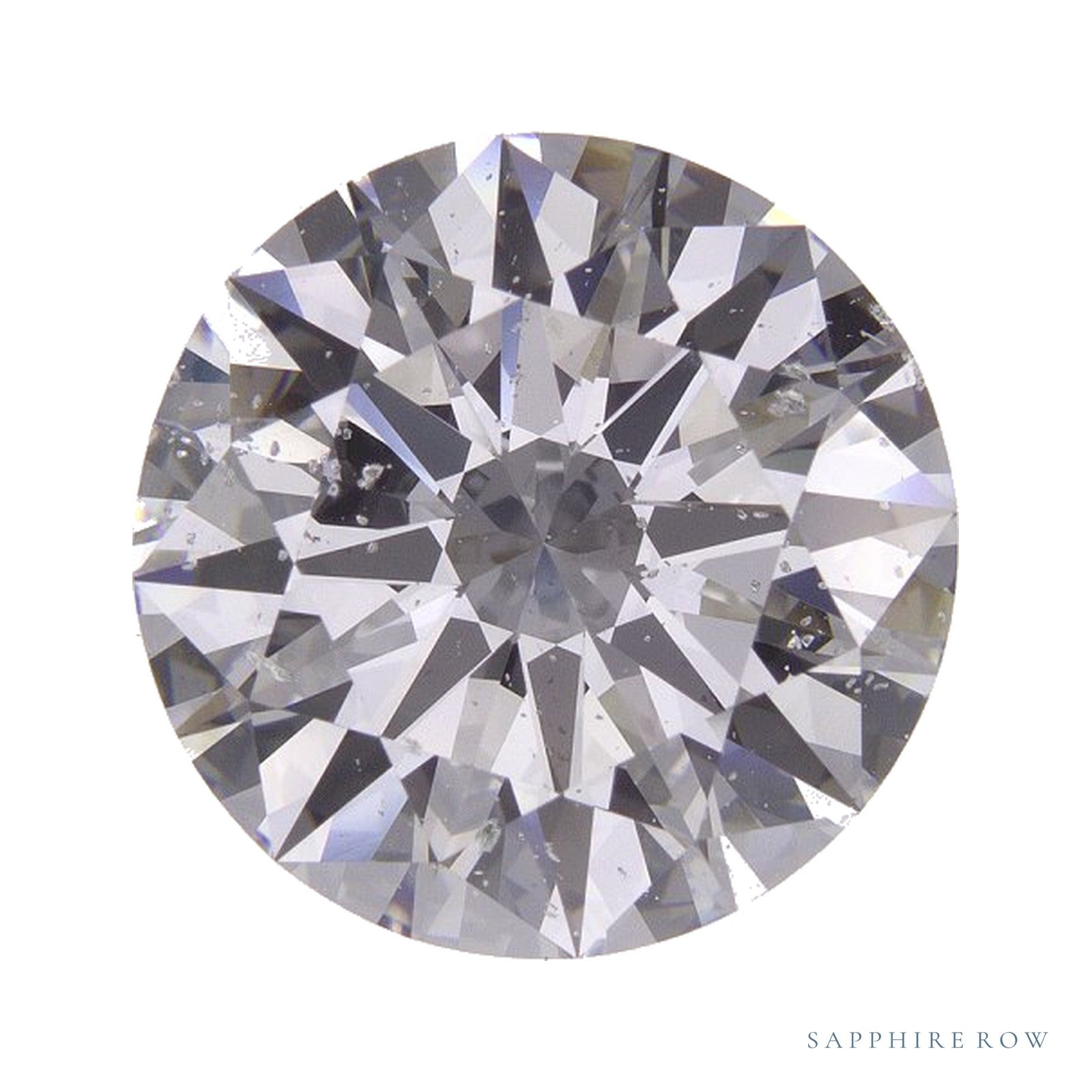 7.06 ct natural diamond, round cut | Sapphire Row · cut4