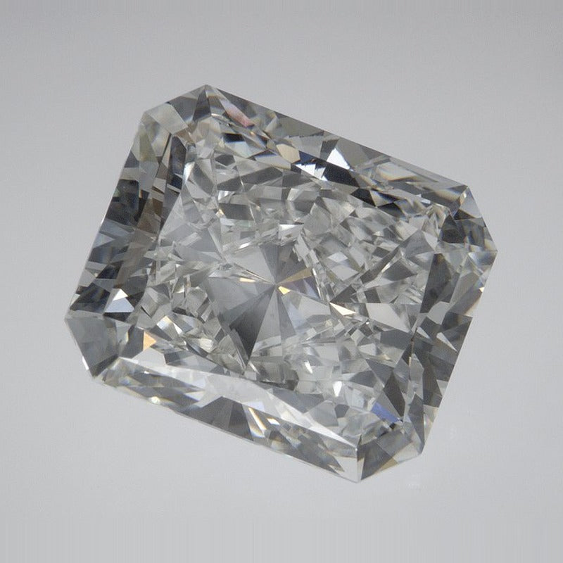 7.02 ct lab-grown diamond, radiant cut | Sapphire Row · cut7