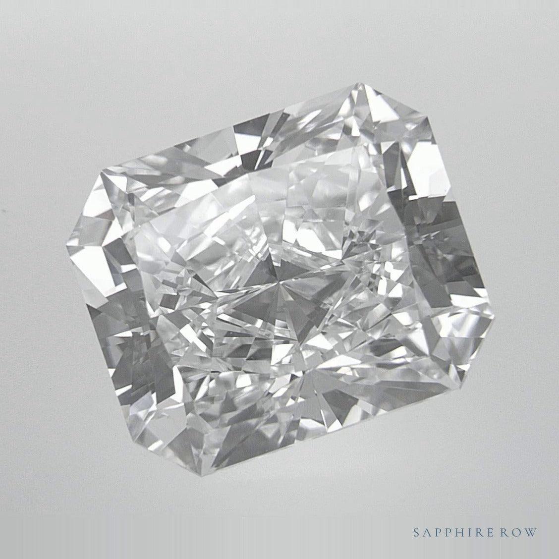 6.96 ct lab-grown diamond, radiant cut | Sapphire Row · cut7