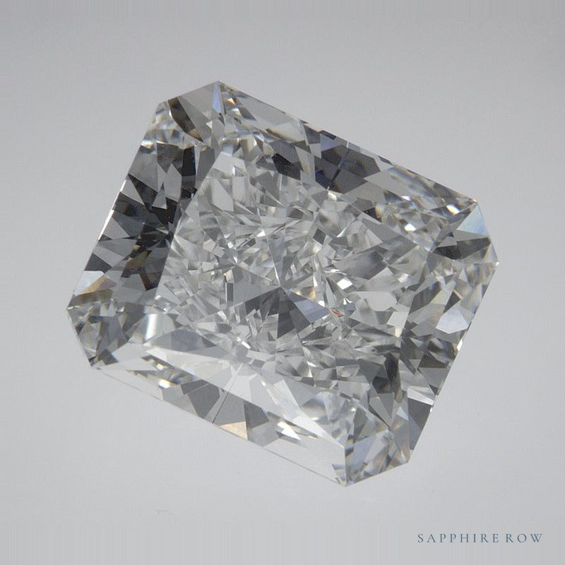 6.66 ct lab-grown diamond, radiant cut | Sapphire Row · cut7