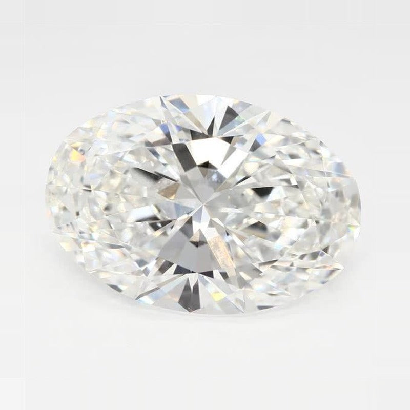 6.51 ct lab-grown diamond, oval cut | Sapphire Row · cut7